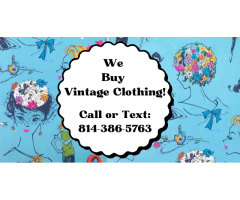 Wanted:  Vintage Clothing / Vintage Clothes