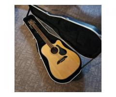 Alvarez ad60sc acoustic electric guitar