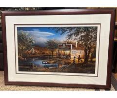 Terry Redlin Summertime Print with frame