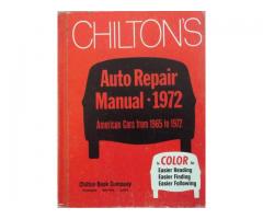Chilton's Auto Repair Manual