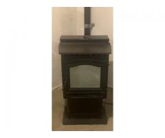 Harman “P68” wood pellet stove with battery backup