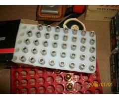 Reloading Equipment Primers and lots of brass can of Powder