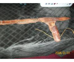 Vintage Hecho En Mexico Leather Holster