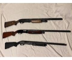 Winchester 1300 Turkey 12ga, Winchester model 1300 XTR, Remington 870 express super magnum
