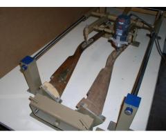 Gun stock duplicator maker machine