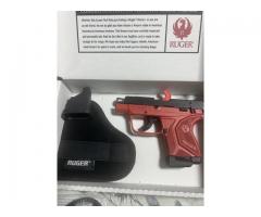 red Ruger LCP 2 22LR like new