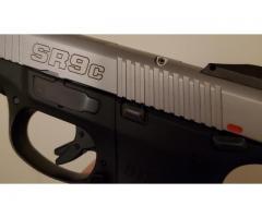 Ruger sr9c 9mm never shot. 2 mags with box.