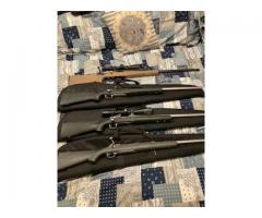 Remington 5R Bull Barrel Rifles; model 70 375HH