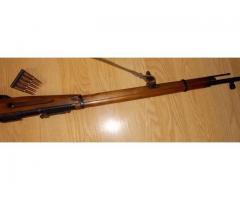 Russian Mosin bolt action rifle