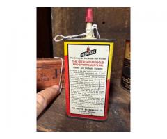 Vintage Fiendoil Sportsmans Gun Oil Can