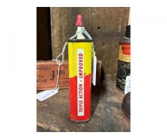 Vintage Fiendoil Sportsmans Gun Oil Can
