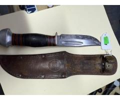 Vintage Remington RH 34 Fixed Blade Knife