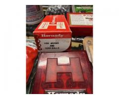Muzzle Loading Powder , Primers , Bullets Lot For Sale .