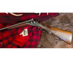 Belgian Damascus Hammer Gun