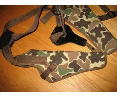 2 UNCLE MIKE'S SIDEKICK SHOULDER HOLSTERS PISTOL HUNTING CAMO