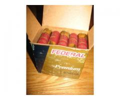 FEDERAL PREMIUM MAGNUM 12 GAUGE 2 3/4" SHOTSHELLS BOX OF 25 SHELLS