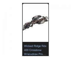 Wicked Ridge Rdx400 -MakeOffer-