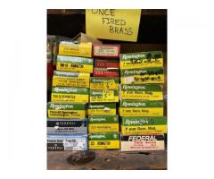 Misc Once Fired 20 Round Boxes Various Brands . $5 Box