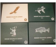 BOKER WILDLIFE SERIES KNIVES NEW IN BOX 1990-91-92-93