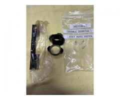 Redfield Base / Double Dovetail Rings for a Colt Auto Pistol.