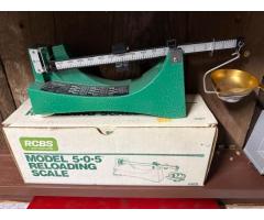 RCBS And Lyman scales for sale