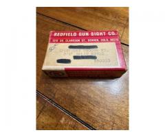 Redfield 3/4 Inch Grooved Receiver Rings  New Old Stock