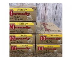 Hornady Custom T/C 30 ammo
