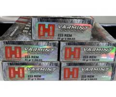 Premium 223 varmint ammunition