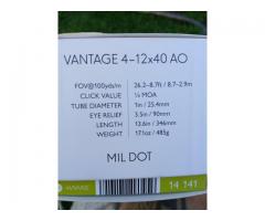 Hawkeye vantage 4-12x40