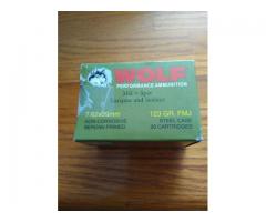 Wolf 7.62 x 39 FMJ 300 rounds