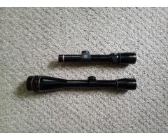 Two Leupold scopes