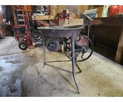 Fisher Anvil and Hand Crank Forge