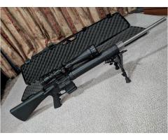 Armalite M15 Target Rifle with a lot of extras.