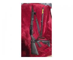 Mavrick 88 12 gauge, with both barrels, sling, stock
