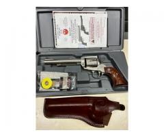 Pair of Ruger New Model Blackhawk Stainless 357 6.5" Single Action Revolvers
