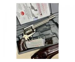 Pair of Ruger New Model Blackhawk Stainless 357 6.5
