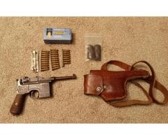 C96 Broomhandle Mauser Pistol BOLO 7.63