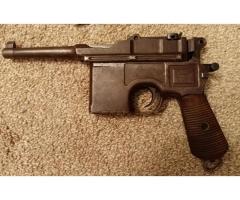 C96 Broomhandle Mauser Pistol BOLO 7.63