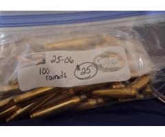 Brass reloading cases 7mmo8,25-06