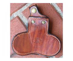 OWB Paddle Holster Made By John's Custom Leather Blairsville PA; 3