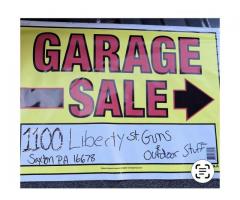 1100 Liberty st Saxton pa 16678Yard sale Saturday 6/6/26 & possibly 6/7
