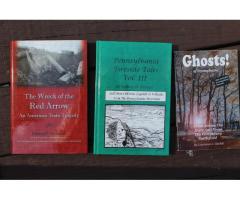 Three (3) PA Folk Lore/Train Wreck Books