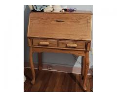 Maple Drop-top desk - Asking $150.00 OBO