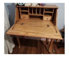 Maple Drop-top desk - Asking $150.00 OBO