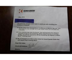 Custom Unfired Kodabow Bravo Zulu Recurve Crossbow Package