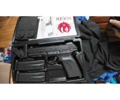 Ruger SR45 .45 ACP – Like New – 2014 – Factory Case, 2 Magazines & Accessories – Low Round Count