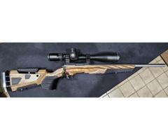 Savage BMAG 17 WSM heavy barrel with ammo