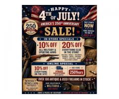 July 4th Sale