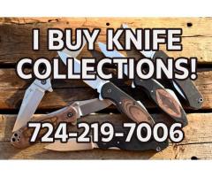 I BUY KNIFE COLLECTIONS