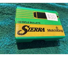 SIERRA HPBT 6MM .243 Dia, 107 Grain MATCH KING RIFLE BULLETS